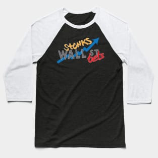 Wall Street Bets Baseball T-Shirt